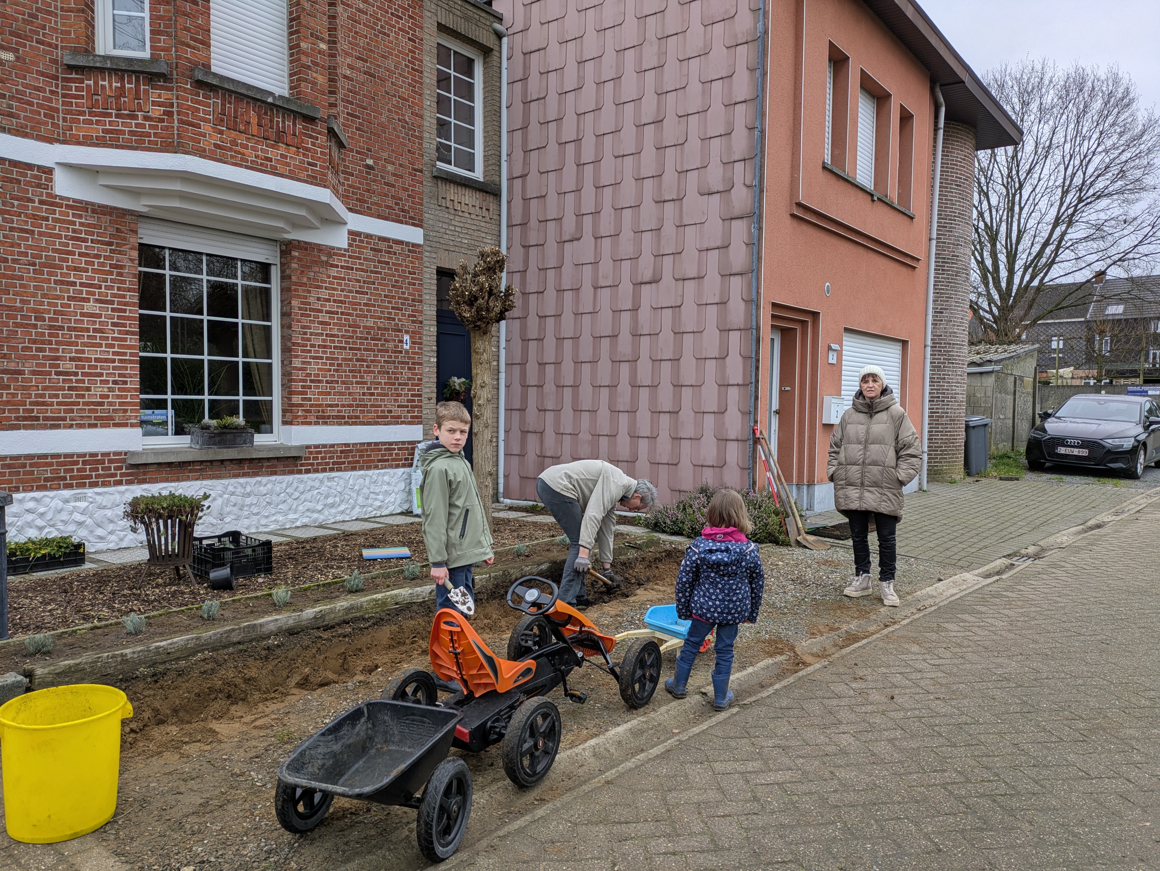 mensen die schuppen