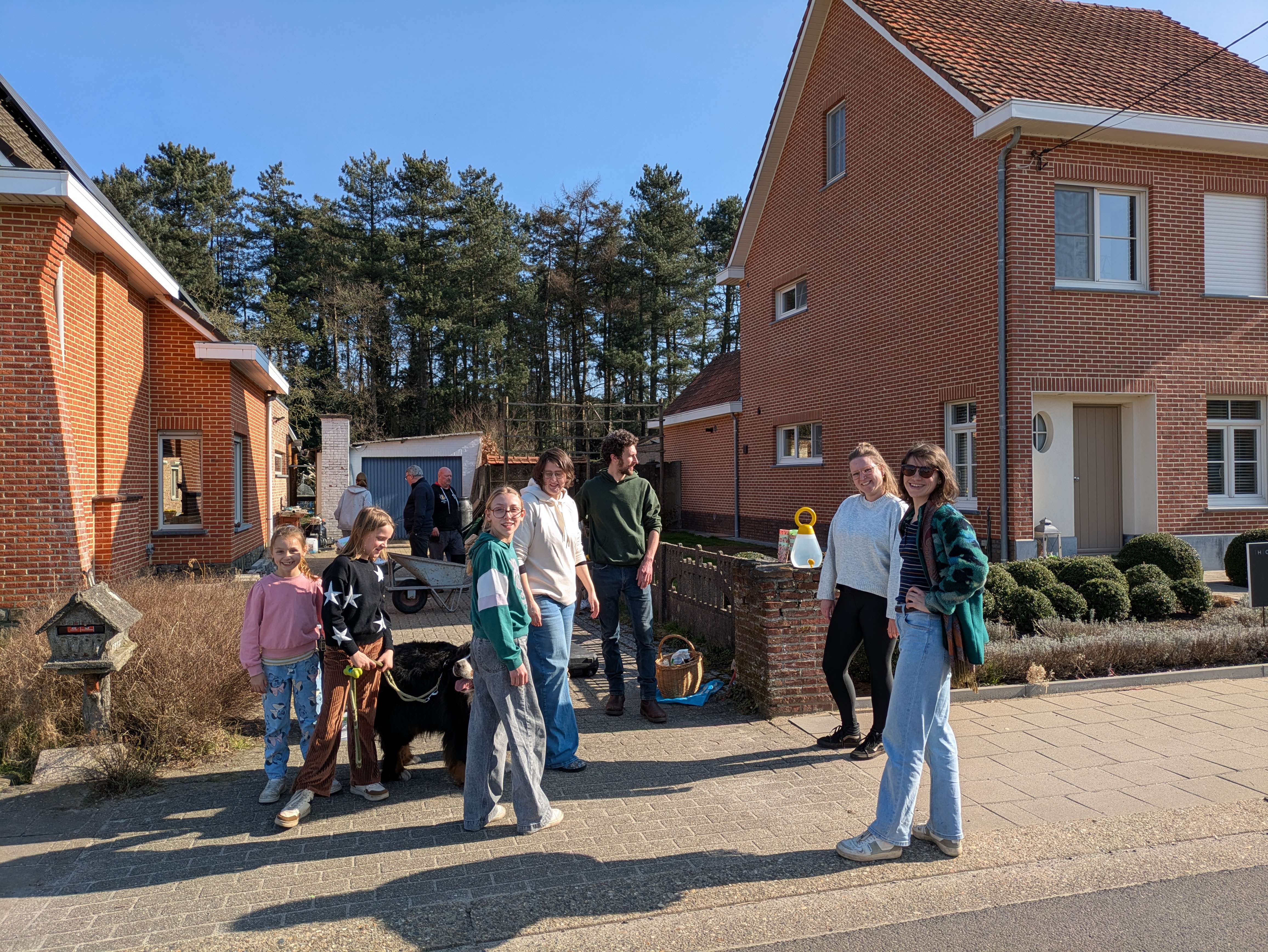 mensen op straat