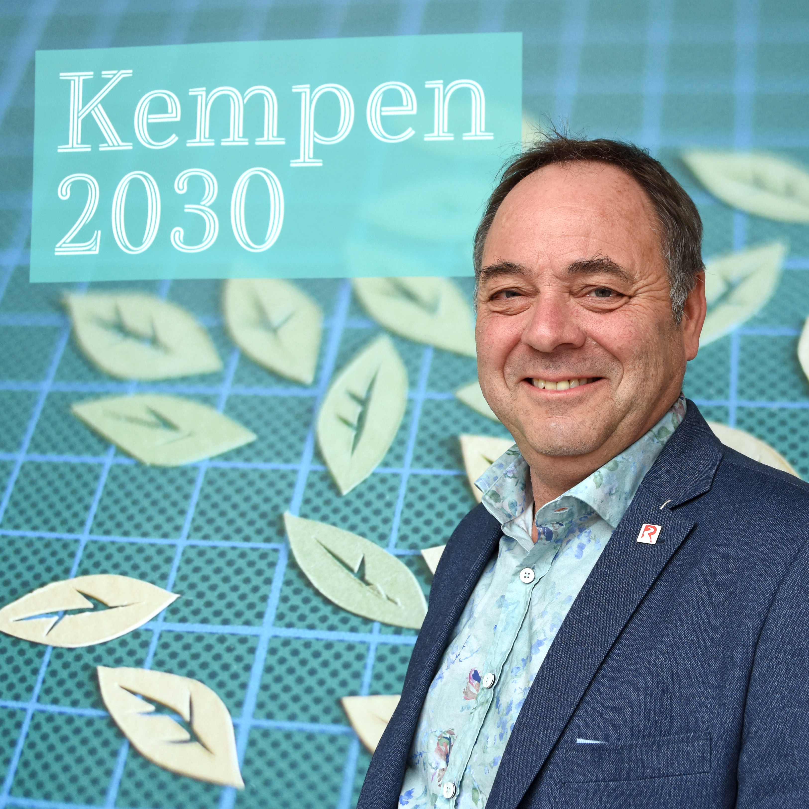 Burgemeester Patrick Geuens bij de lanering van Kempen2030