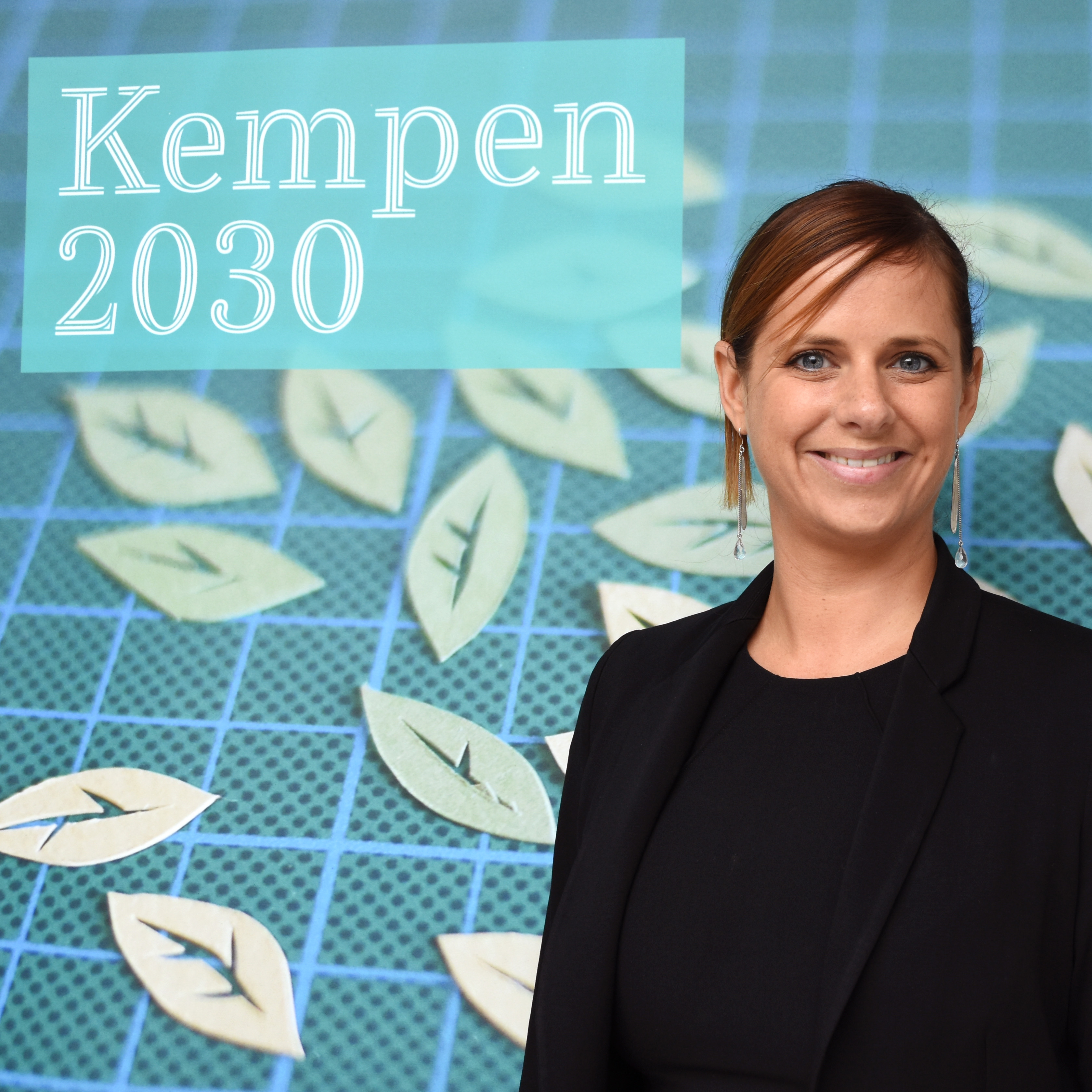Burgemeester Marianne Verhaert bij de lancering van Kempen2030.