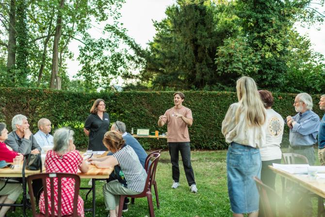 Burgers denken samen na over ideeën tijdens Klimaatmakers workshop